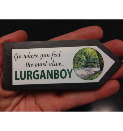 Lurganboy Wooden Fridge Magnet