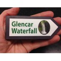 Glencar Waterfall Fridge Magnet