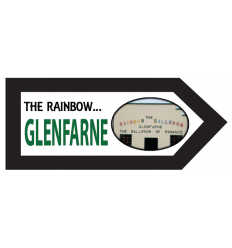 The Rainbow, Glenfarne Fridge Magnet