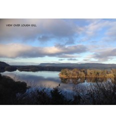 View Over Lough Gill greeting card