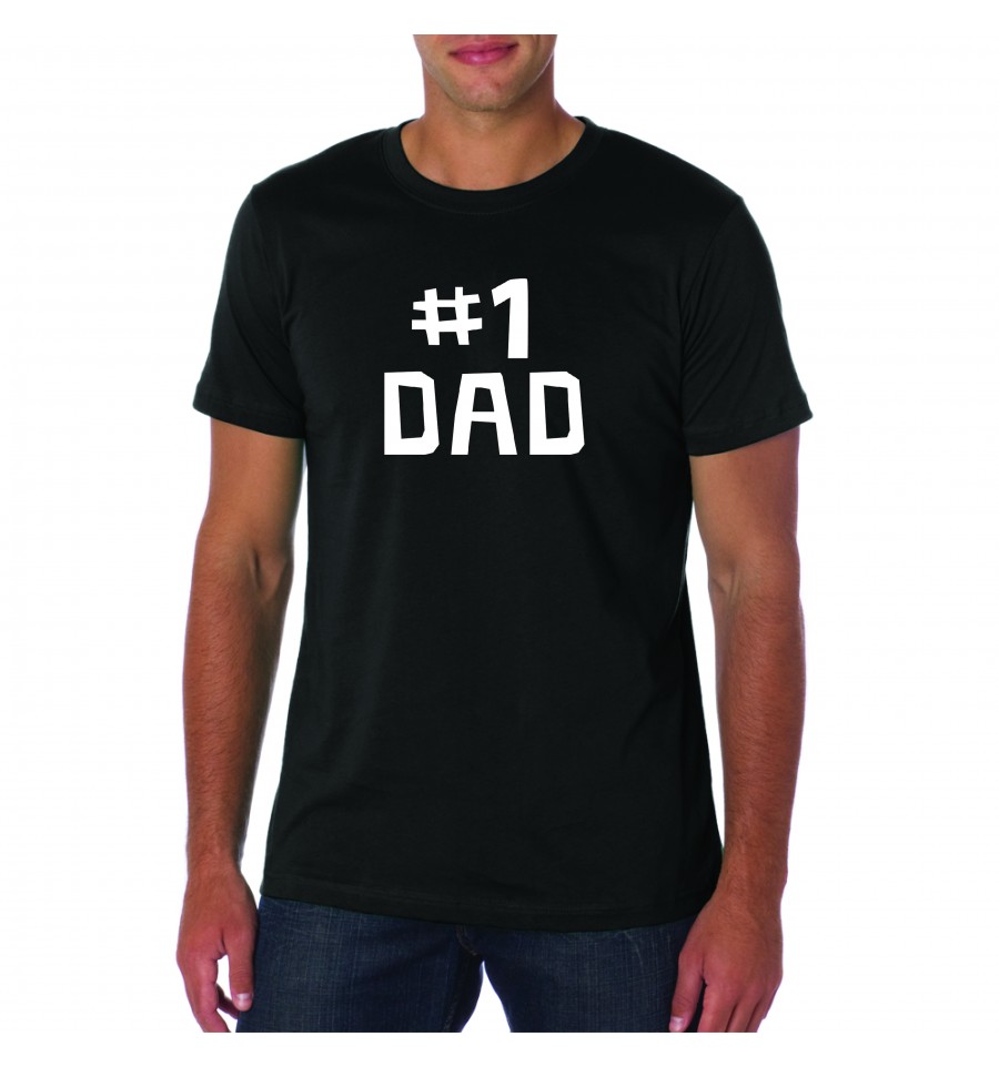 Number 1 Dad T-shirt | Caz-Cards, Manorhamilton Co. Leitrim Ireland