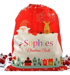 Fairy Girl Personalised Christmas Sack