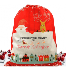 Special Delivery Personalised Christmas Sack