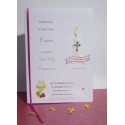 First Communion Personalised Card