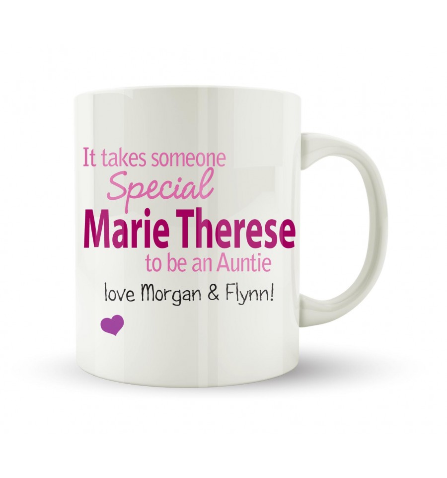 personalised auntie mug