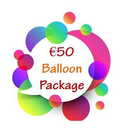 €50 Balloon Package