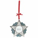 Sparkle Star Frame Christmas Tree Decoration - Tipperary Crsytal