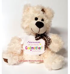 Godmother Teddy Bear from a Girl