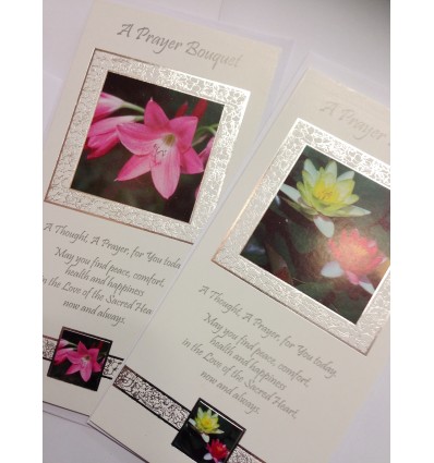 Prayer Bouquet/Special Intention Prayer Card