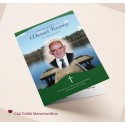 Fishing Lake Funeral Mass Booklet with photo