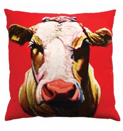Cow 'Pull The Udder One' Cushion