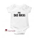 Dad / Uncle / Grandad Rocks Babygrow