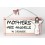 Mothers Are Angels Wooden Sentiment Plaque