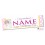 Pink Spotty Banner - Personalise with your wording and image