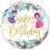 BIRTHDAY WILD FLOWER FAIRIES FOIL BALLOON 18 INCH