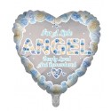 IN MEMORY OF AN ANGEL - BLUE BALLOON 18 INCH
