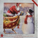 Santa & Snowman Christmas cards