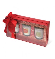 3 Christmas Candle Gift Set