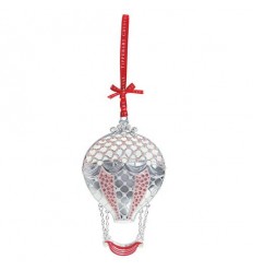 Hot Air Balloon Christmas Tree Decoration - Tipperary Crystal