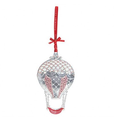 Hot Air Balloon Christmas Tree Decoration - Tipperary Crystal