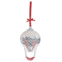 Hot Air Balloon Christmas Tree Decoration - Tipperary Crystal