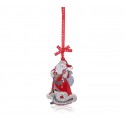 Santa Christmas Tree Decoration - Tipperary Crystal