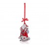 Santa Christmas Tree Decoration - Tipperary Crystal