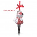 BEST FRIEND Christmas Tree Decoration - Tipperary Crystal