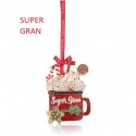 SUPER GRAN Christmas Tree Decoration - Tipperary Crystal