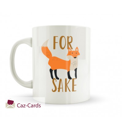 For Foxes Sake MUG