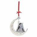 Bear On The Moon Christmas Tree Decoration - Tipperary Crystal