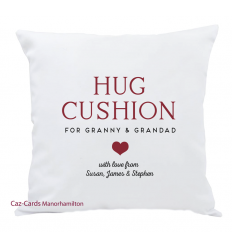 Hug Cushion Personalised