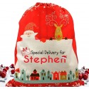 Personalised Christmas Sack -Special Delivery