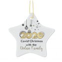 2020 Covid Christmas Personalised Tree Decoration