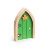 The Irish Fairy Green Shamrock Door