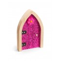 Pink Glitter Irish Fairy Door