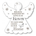Someone we love is in Heaven Angel Plaque