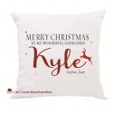 Personalised Name Christmas Cushion