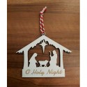 Nativity Christmas Wooden Decoration