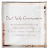 Communion Message Glass Block