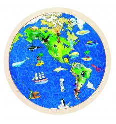 WORLD WOODEN PUZZLE