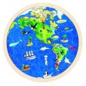 WORLD WOODEN PUZZLE
