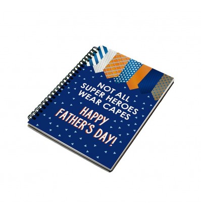 Fathers Day A5 Lined Notebook