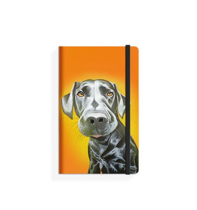 A5 DOG Notebook - Black Lab