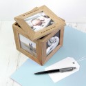 Personalised Oak Photo Keepsake Box