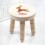 Reindeer Wooden Stool Personalised