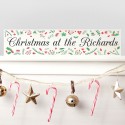 Personalised Family Name Mantle Decoration