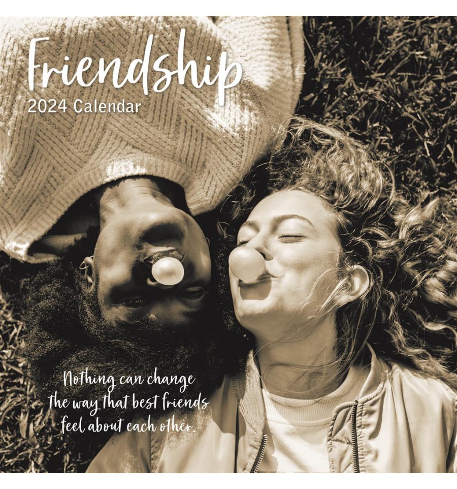 2024 Calendar 13 friendship images CazCards Manorhamilton