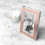 Personalised Metal Photo Frame Rose Gold