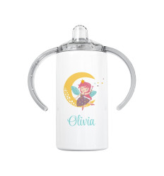 Kids Fairy Sippy Cup Personalised